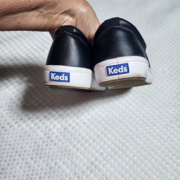 KEDS EUC WOMENS SZ 9.5 JUMP KICK V LEATHER SNEAKER SHOES - Picture 4 of 9